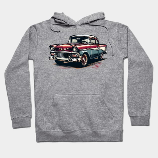 Classic Car Hoodie by Vehicles-Art